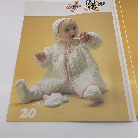 Vtg. Hand Knit Designes FAIRY TALE BABY BOOK by Susan Bates for Babies Up to 3 - Picture 10 of 12